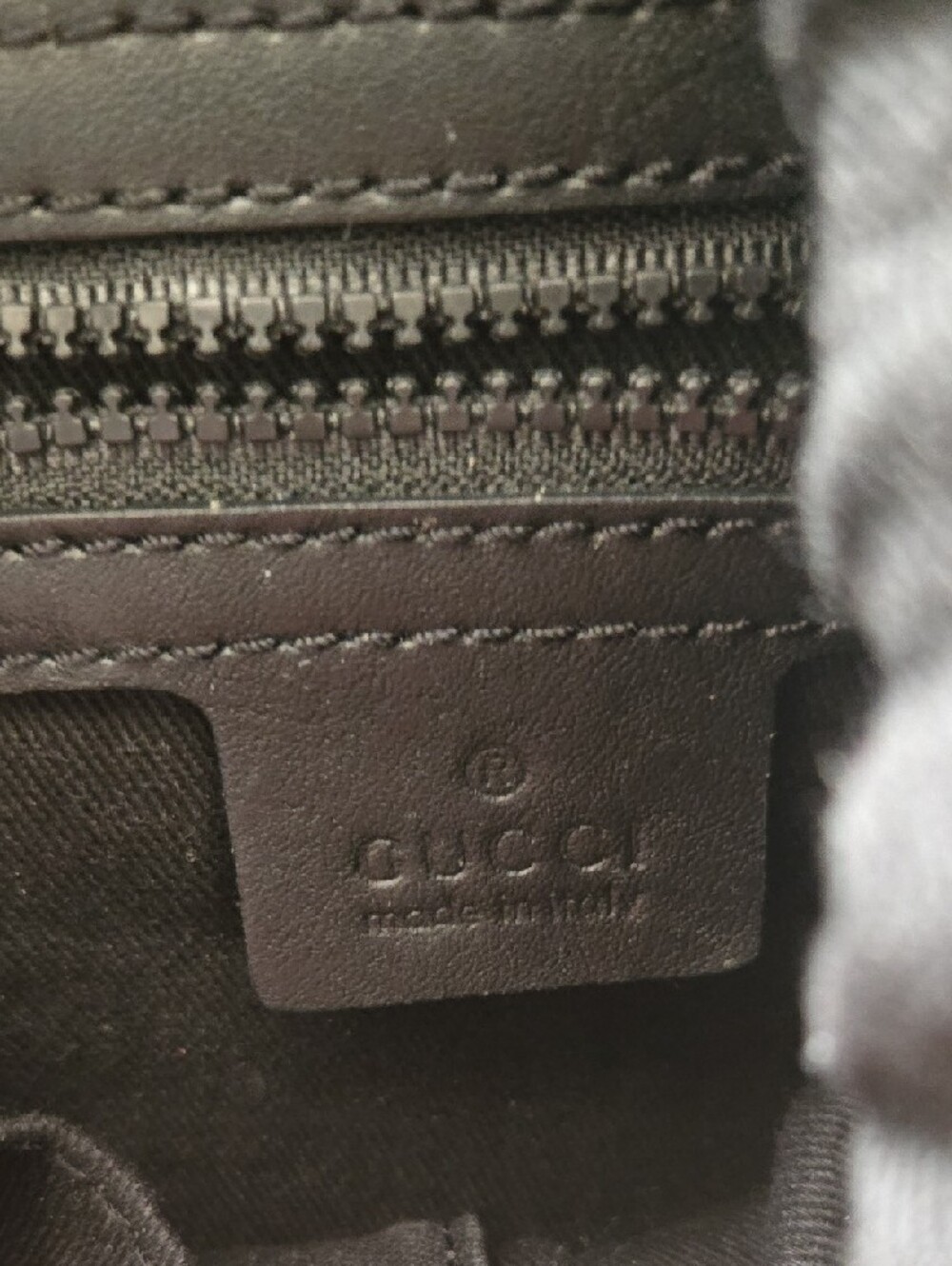 Gucci Black Backpack with Gold Tiger Accent & Red-Blue Webbing *PLEASE SEE PICS! - Picture 6 of 6